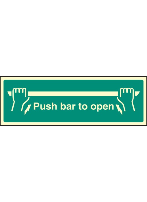 Push Bar to Open