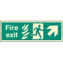 HTM Fire Exit - Arrow Up Right 