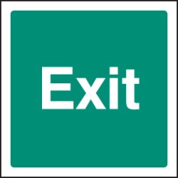 Exit - Text Only