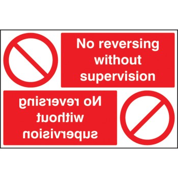 No Reversing without Supervision Reflection Sign