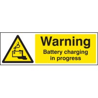 Warning - Battery Charging in Progress