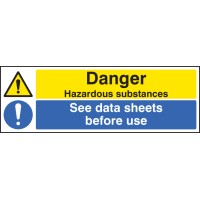 Danger - Hazardous Substances See Data Sheets