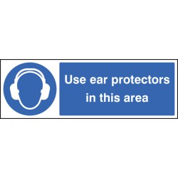 Use Ear Protectors in this Area