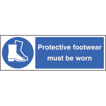 Protective Footwear Must be Worn