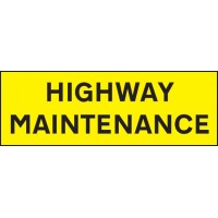 Highway Maintenance - Reflective Self Adhesive Vinyl