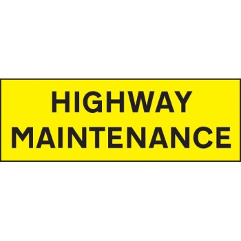 Highway Maintenance - Reflective Self Adhesive Vinyl