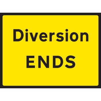 Diversion Ends - Class RA1 - Temporary