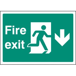 A4 - Fire Exit Down