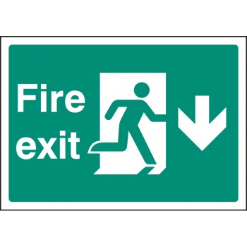 A4 - Fire Exit Down