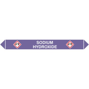 Sodium Hydroxide - Flow Marker (Pack of 5)