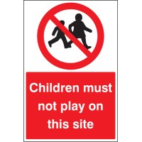 Children Must Not Play On this Site