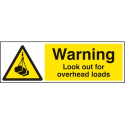 Warning - Look Out for Overhead Loads