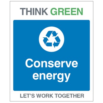 Think Green - Conserve Energy