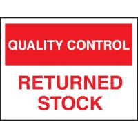 Quality Control - Returned Stock